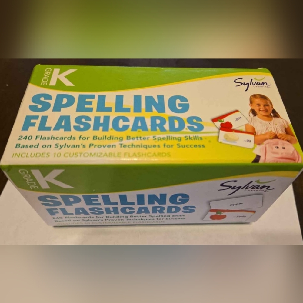 Kids Spelling Flashcards K and Math 2nd And 3rd Grade Flash Cards